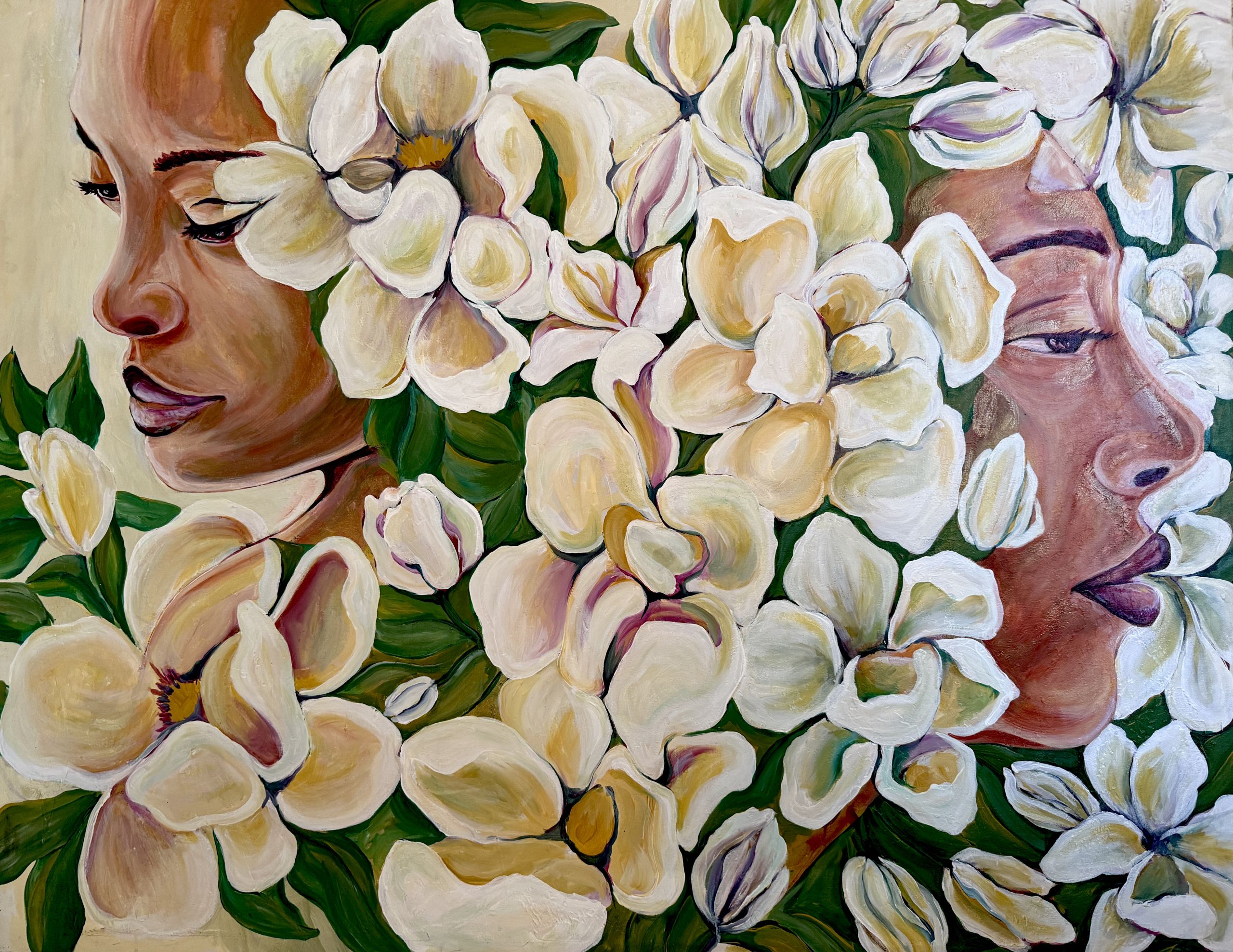 Cece Carpio Sampa Kita Acrylic on canvas 2025